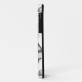 Licht grijze vlekken Abstract gevlekt patroon Case-Mate iPhone Case (Achterkant/links)