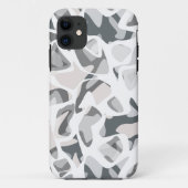 Licht grijze vlekken Abstract gevlekt patroon Case-Mate iPhone Case (Achterkant)