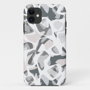 Licht grijze vlekken Abstract gevlekt patroon Case-Mate iPhone Case