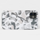 Licht grijze vlekken Abstract gevlekt patroon Case-Mate iPhone Case (Achterkant (horizontaal))