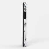 Licht grijze vlekken Abstract gevlekt patroon Case-Mate iPhone Case (Achterkant/rechts)