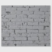 Licht grijze wand van de Brick Cadeaupapier (Vlak)