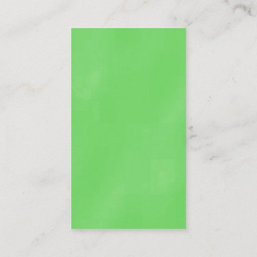 Licht Groen Bloemen Huwelijkscadeau Registry Informatiekaartje (Achterkant)