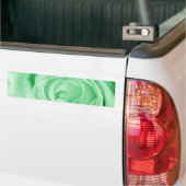 Licht groen bumpersticker (Op Truck)