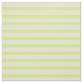 Licht groen en beige striped Patroon Stof (Swatch)