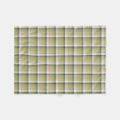 Licht groen en marineachtig Rustic Pset Fleece Deken (Voorkant (Horizontaal))