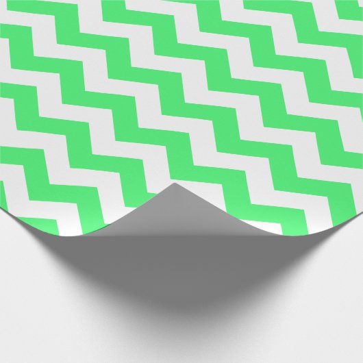 Licht groen en wit, groot papier voor het verpakke (Hoek)