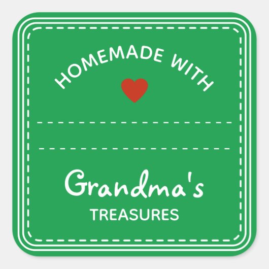 Licht groen gekleurde gekleurde gekleurde gekleurd vierkante sticker (Voorkant)