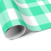 Licht groen geplakt cadeaupapier (Rol Hoek)