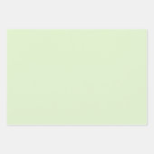 Licht groen getextureerd. Papierbladen inpakken Inpakpapier Vel (Voorkant 3)