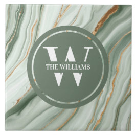 Licht Groen Marmeren Tegel Zee Groen Blauwgroen Tegeltje