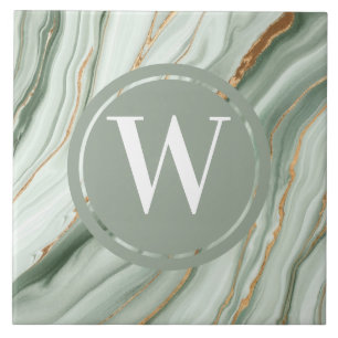 Licht Groen Marmeren Tegel Zee Groen Blauwgroen Tegeltje