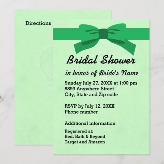 Licht groen met Vrijgezellenfeest voor hart en gro Kaart (Voorkant / Achterkant)