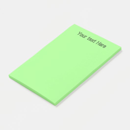Licht groen om lijst te doen post-it® notes (Schuin)