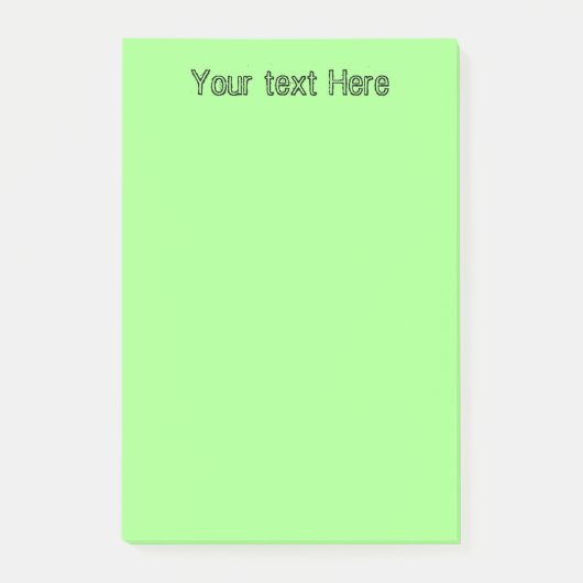 Licht groen om lijst te doen post-it® notes (Voorkant)