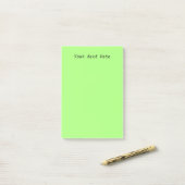 Licht groen om Post-it van de Lijst te doen Post-it® Notes (Op bureau)