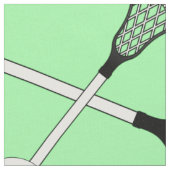 Licht groen patroon lacrosse stof (Close Up)