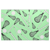 Licht groen patroon lacrosse stof (Fat Quarter)