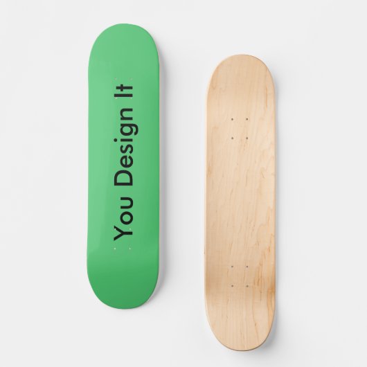 Licht groen persoonlijk skateboard (Voorkant)