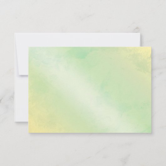 Licht groen rondje RSVP (Achterkant)