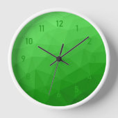 Licht groen verloop geometrisch gaas helder patroo (Voorkant)