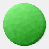 Licht groen verloop geometrisch gaas helder patroo magneet (Voorkant)