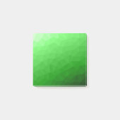 Licht groen verloop geometrisch gaas helder patroo post-it® notes (Voorkant)