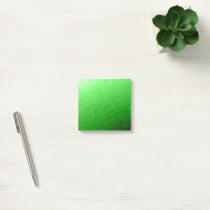 Licht groen verloop geometrisch gaas helder patroo post-it® notes