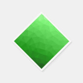 Licht groen verloop geometrisch gaas helder patroo servet (Hoek)