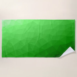 Licht groen verloop geometrisch gaas helder patroo strandlaken