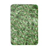 Licht groen wandeffect en welke zeepbellen? badmat (Voorkant Verticaal)