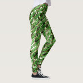 Licht groen wandeffect en welke zeepbellen? leggings (Rechts)