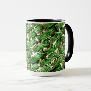 Licht groen wandeffect en welke zeepbellen? mok