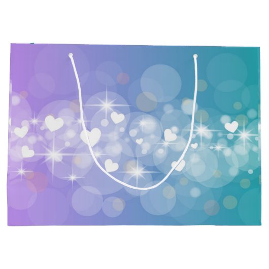 Licht hart groot cadeauzakje (Achterkant)