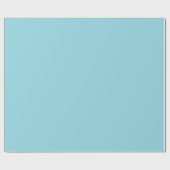 Licht Hemelblauw Effetief Inpakpapier Rol (Vlak)