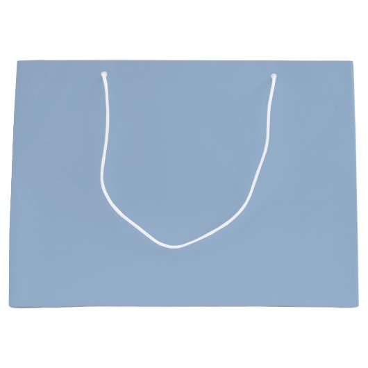 Licht Hemelsblauw Grote Gift Bag Groot Cadeauzakje (Voorkant)