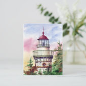 Licht het Briefkaart van de Weg vuurtoren (Staand voorkant)