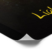 Licht het donkere Poster op (Hoek)