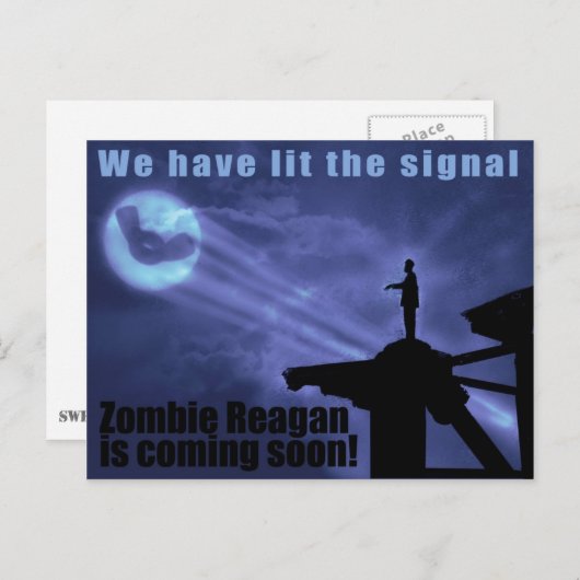 Licht het gembersignaal aan! Briefkaart (Voorkant / Achterkant)