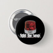 LICHT HET LICHT! RONDE BUTTON 5,7 CM (Voorkant /achterkant)