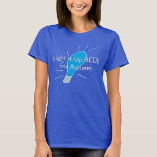 Licht het op BLUE voor autisme! T-shirt
