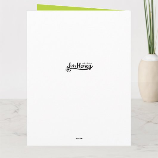 Licht het op Grappige Verjaardag Kaart (Achterkant)