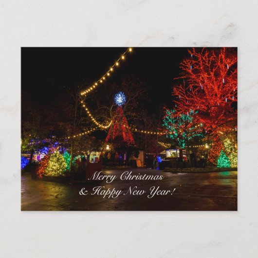 Licht het op voor kerstBriefkaart Briefkaart (Voorkant)