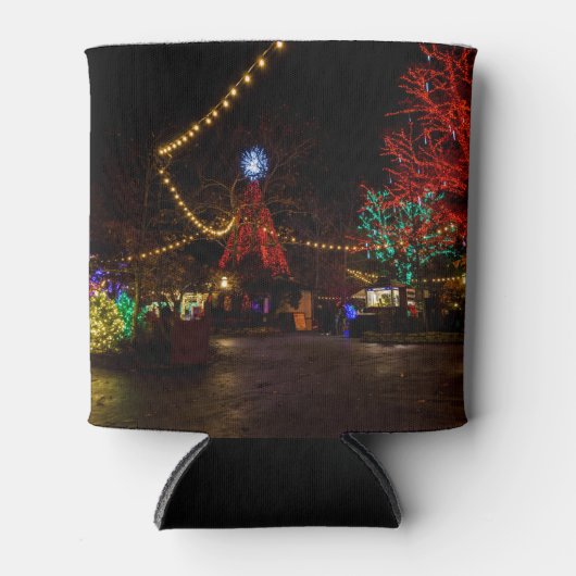 Licht het op voor Kerstmis Blikjeskoeler (Voorkant)