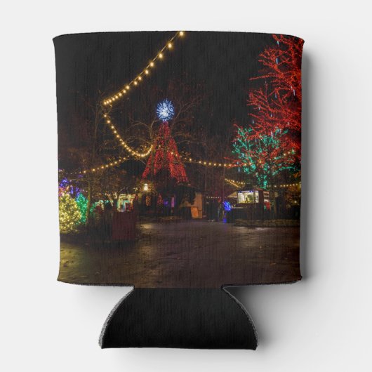 Licht het op voor Kerstmis Blikjeskoeler (Achterkant)