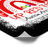 Licht het rood op voor de acceptatie van Autism Aw Poster (Hoek)