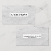 Licht Hout Graan Achtergrond Visitekaartje (Voorkant / Achterkant)