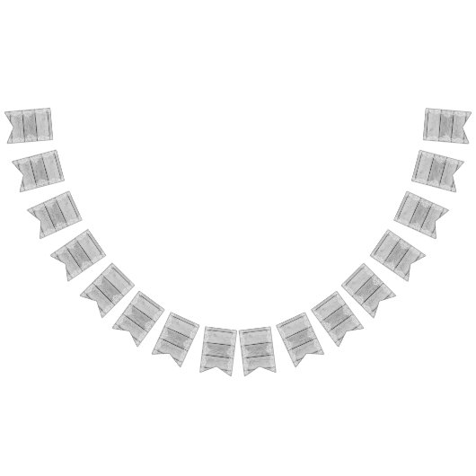 Licht houten paneel met witte kant. vlaggetjes (Alle)