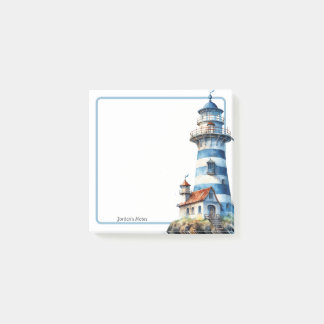 Licht huis blauw 1 notitieblok post-it® notes