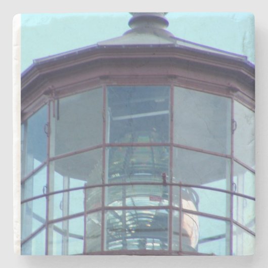 Licht Huis Marmeren Onderzetter (Voorkant)